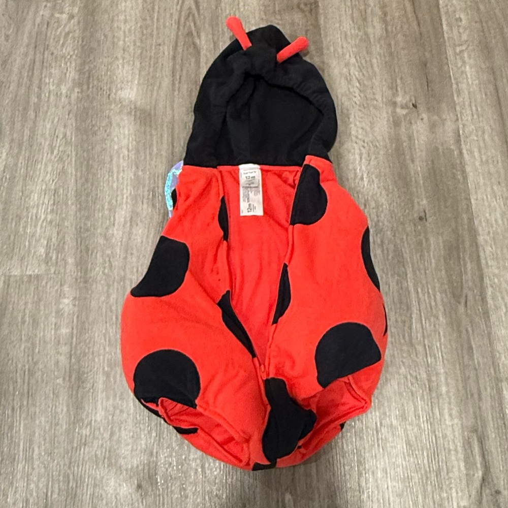 Carter's Red and Black Ladybug Costume